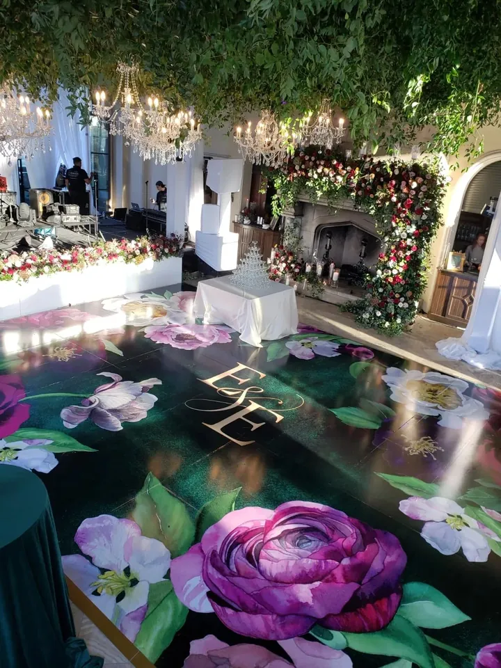 Work by Mike's Dance Floor Rentals